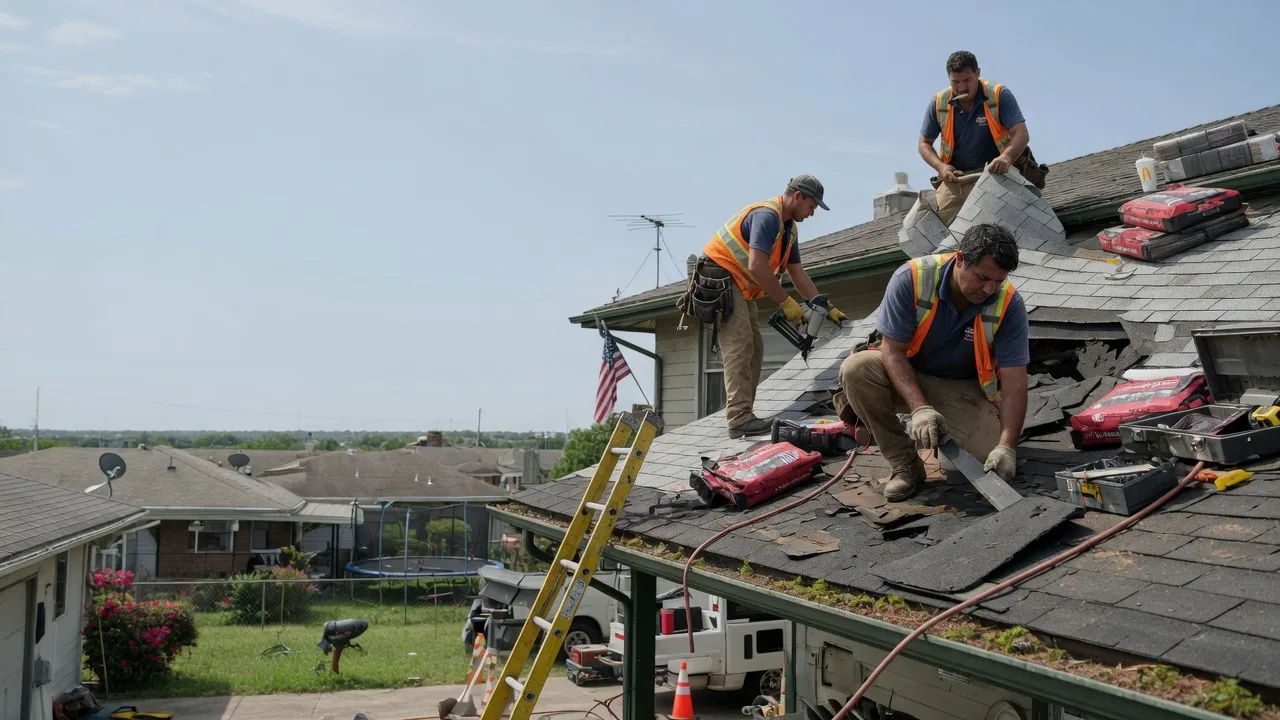 Roof Repair in Derma, MS near me
